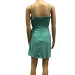 Nine West  Side Tie Faux Wrap Adjustable Spaghetti Strap Mini Dress Womens Small Photo 2