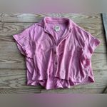 Chaser  Valentina Rosewater Button Down size small Photo 1