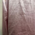 Victoria's Secret Victoria’s Secret iridescent metallic pink button up lounge pj pajama shirt L Photo 3