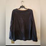 Comfort Code by Cuddl Duds Fuzzy Ladies Pajama Top Black Size xs Photo 2