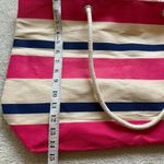 DSW  Striped Beach Bag Tote Photo 3