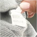 Boutique Heart Pullover Sweater Size XL Black Gray Scoop Neck Cabin Fall Comfy Photo 7