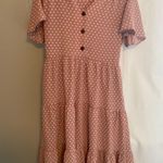 Pink Polka Dot MIDI dress Size L Photo 0
