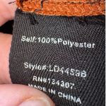 Line and Dot  NWT sunset orange cross tie back slip dress mini M sexy date night Photo 2