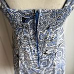Y2K R&K Originals Petite Blue Paisley Sleeveless Sun Dress Dress Size 4 Doll Photo 3
