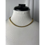 vintage faux gold choker regal necklace quiet luxury anniversary business casual Photo 1