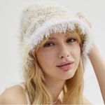 Urban Outfitters  Beige Multi Crochet
Bucket Hat Photo 0