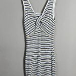 Abercrombie & Fitch  Striped Knit Bodycon Mini Dress Women Large Reversible NWOT Photo 7