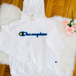 Champion Reverse Weave White Hoodie Photo 0