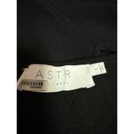 ASTR  The Label Black Sleeveless Ribbed Knit Corset Bustier Crop Top Size S Photo 2