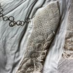 Chunky Belt 70s Vibe Mini Dress White Photo 4