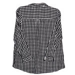 J. Jill Button Shirt and Oversized Dress Shirt Gingham Bundle Black Size M Photo 3