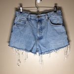 Eddie Bauer Authentic denim distressed jean shorts size 12P white washed shorts Photo 1