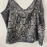 Forever 21 Satin Snakeskin Top Size S Photo 4