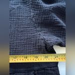 Bryn Walker  black gauze dress relaxed Lagenlook lightweight S Photo 5