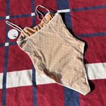 White Fox Boutique White fox nude lace bodysuit No Looking Back Bodysuit in White  Women’s size medium M New with tags NWT Photo 1