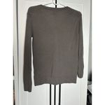 Tahari  Womens Sweater‎ V Neck Long Sleeve Brown XS Photo 2