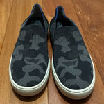 Rothy's  The Sneakers Womens Black Gray Camo Slip On Comfort Casual Shoes size 9.5 Photo 0