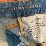 American Eagle  Next Level Stretch Jeans Women's Size 0, Medium Wash High Rise Photo 6