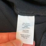 J.Crew  ladies black top with embroidered hem lace Photo 7