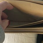 Burberry  Tan Calf Leather Long Wallet includes Certificate of Authenticity Photo 11