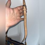 Mondani New York Rainbow Watercolor Floral Print Crossbody Purse Adjustable Bag Pink Photo 7