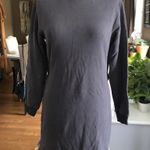 Thakoon Open Back Gray Sweatshirt Dress round neck long sleeeves,size medium Photo 6