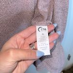 Zyia Pink Ash Lounge Boyfriend Ribbed Cardigan Photo 4