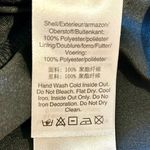 DKNY Balloon Sleeve Faux Wrap Metallic Gold Polkadot Belted Midi Dress Sz 6 Photo 12