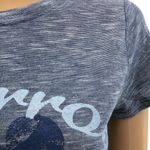 Disney Boutique XS Blue Space Dye Mickey Mouse Churros & Ice Cream Tee Shirt Photo 5