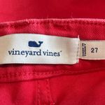 Vineyard Vines Women Coral Red High Rise Skinny Jeans Size 27 Photo 5