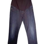 Citizens of Humanity Maternity Jeans Belly Panel Dani Straight Leg Crop Size 28 Photo 13
