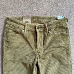 Levi's Levi’s 711 Skinny Mid-Rise Corduroy Jeans Gold Brown Mustard Size 29 NWT Photo 2