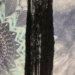 Haute Hippie  Black Macramé suede vest,Top Photo 3