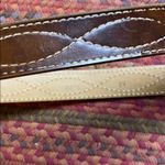 BROWN WESTERN LEATHER BELT Photo 2