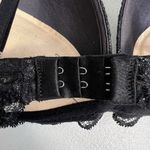 Victoria's Secret  34C Biofit Push up Bra Black Lace Sparkly Embellished Bling Photo 7