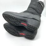 Khombu Womens Snowflake2 Winter Boots Faux Fur Lined Wedge Heel Zipper Black 8 Photo 4