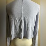 J.Crew scoop neck long sleeve crop size medium Photo 4