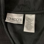 Chico's  Black Cardigan 2 Long Sleeve‎ Button Down Classic Workwear Minimalist Photo 4