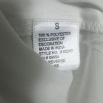 Charming Charlie White, Silver, & Gold Tank Top (S) Photo 3