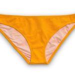 Shade & Shore Sun Coast Textured Cheeky Bikini Bottom Sunflower Yellow NWOT XL Photo 1