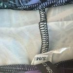 Onzie Palm Print Sheer Panel Leggings Size S/M Photo 6