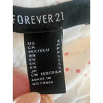 Forever 21  crop short sleeve button up astrology design womens size small Photo 8