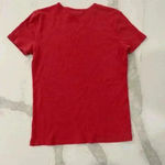 Lauren Ralph Lauren Red Short Sleeve Crewneck T Shirt Women’s Size XS Photo 3