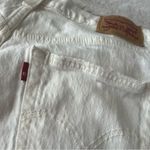 Levi's Levi’s white 501 denim shorts Photo 6