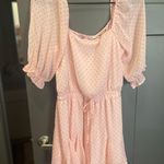 Francesca's polka dot romper Photo 1