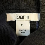 Bar III NWT Women’s Multicolor Striped Metallic Sleeves Top XL Photo 4