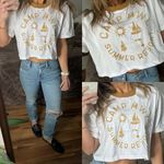 Madewell Nwt  mwl camp resort ringer crop tee m Photo 2