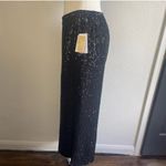 ✨ Michael Kors Black Sequin Wide Leg Pants M Size M Photo 5