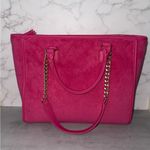 Juicy Couture NWT Terry Beach Couture Tote in Pink Flash Photo 3